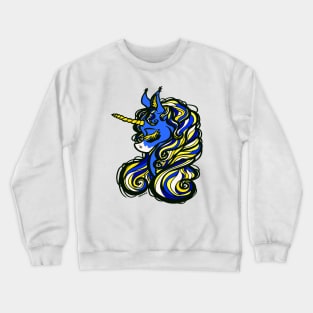 Los Angeles Football Unicorn Crewneck Sweatshirt